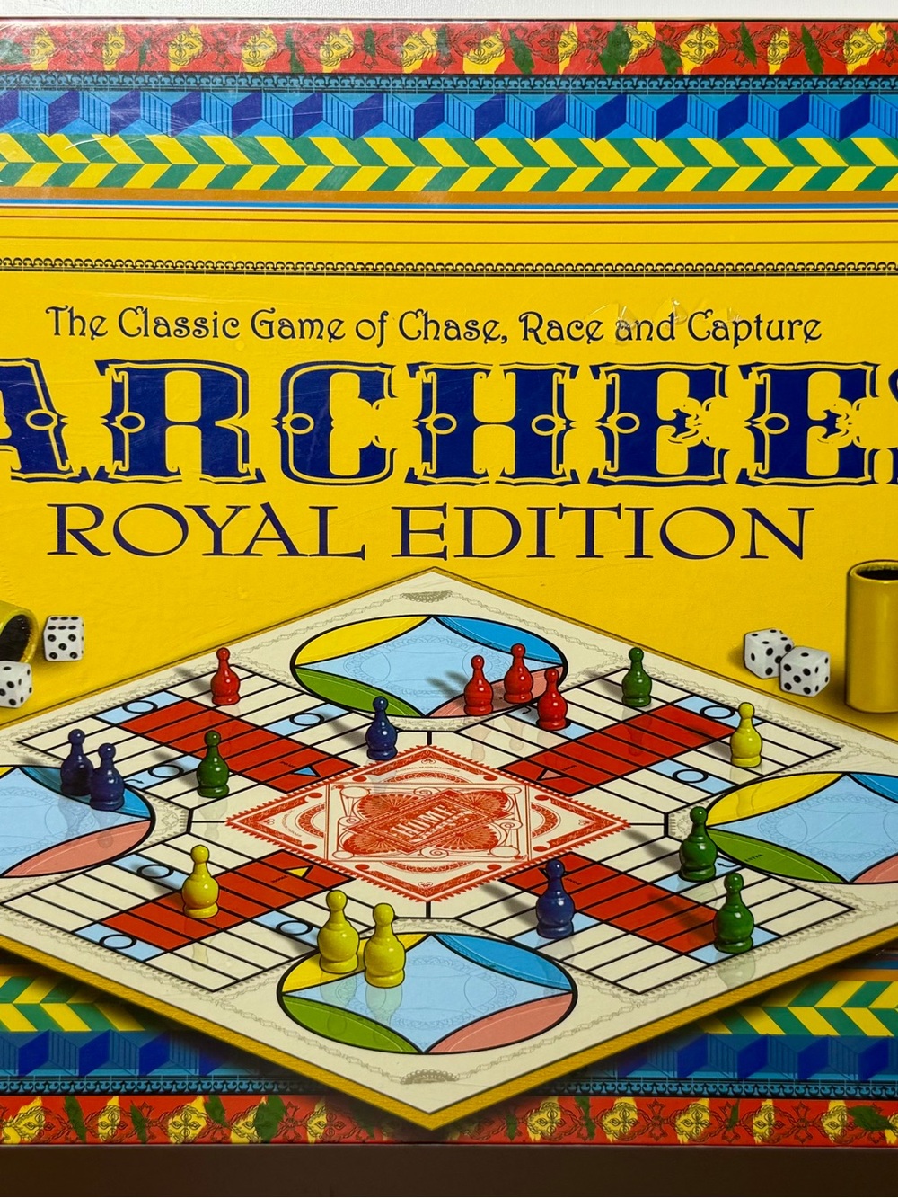 2014 Parcheesi Royal Edition Board Game Winning Moves Family Strategy Game New